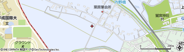 埼玉県久喜市鷲宮周辺の地図