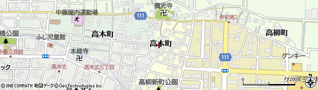 福井県福井市高木町7周辺の地図