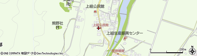 長野県塩尻市上組1139周辺の地図