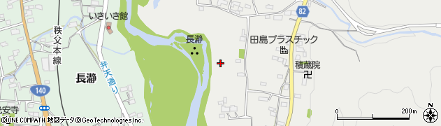 長瀞周辺の地図