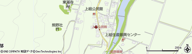 長野県塩尻市上組1142周辺の地図