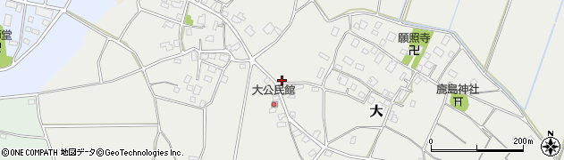 茨城県つくば市大915周辺の地図