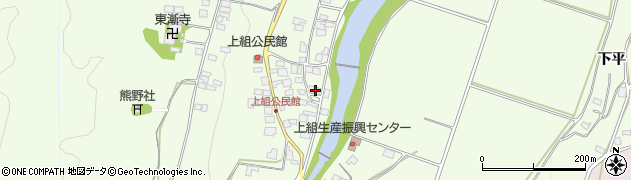長野県塩尻市上組1171周辺の地図