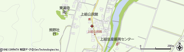 長野県塩尻市上組1147周辺の地図