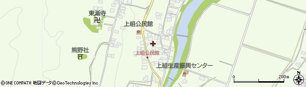 長野県塩尻市上組1154周辺の地図