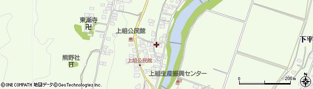長野県塩尻市上組1177周辺の地図