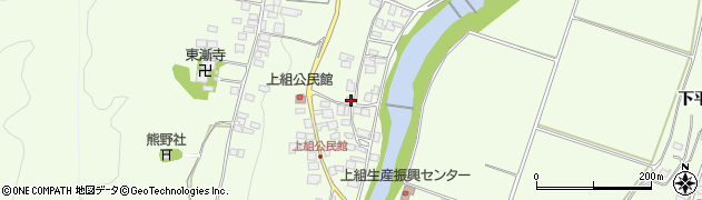 長野県塩尻市上組1189周辺の地図