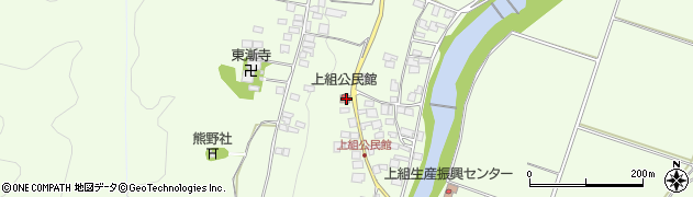 長野県塩尻市上組1149周辺の地図