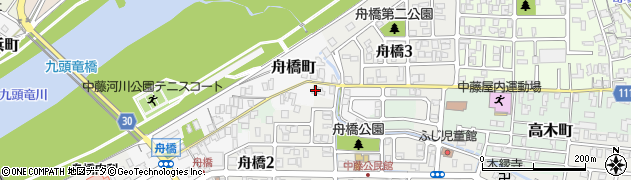 福井県福井市舟橋町10周辺の地図