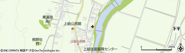長野県塩尻市上組1183周辺の地図