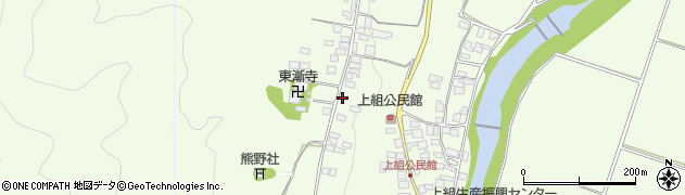 長野県塩尻市上組2033周辺の地図