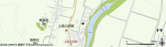 長野県塩尻市上組1195周辺の地図