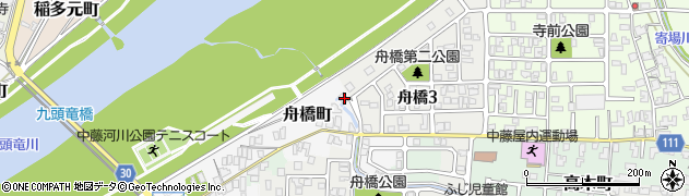 福井県福井市舟橋町16周辺の地図