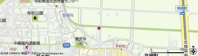 福井県福井市寺前町周辺の地図