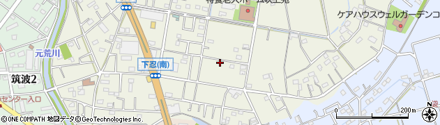 埼玉県鴻巣市下忍周辺の地図