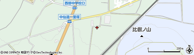 長野県塩尻市宗賀1610周辺の地図