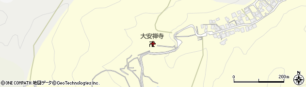 大安禅寺周辺の地図