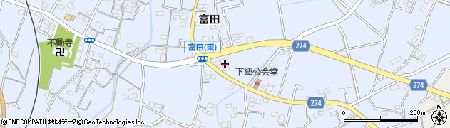 新井石材店周辺の地図