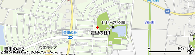 茨城県つくば市豊里の杜周辺の地図