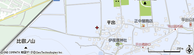 長野県塩尻市宗賀301周辺の地図
