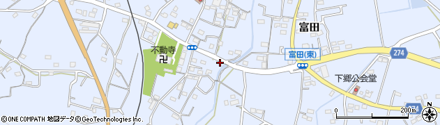 五郎作周辺の地図