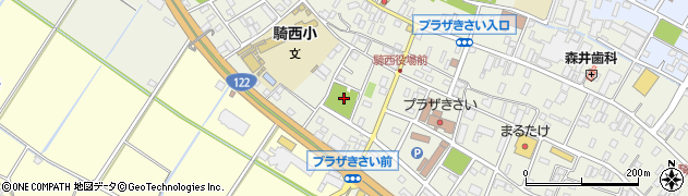 新田裏公園周辺の地図