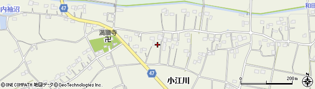 埼玉県熊谷市小江川859周辺の地図