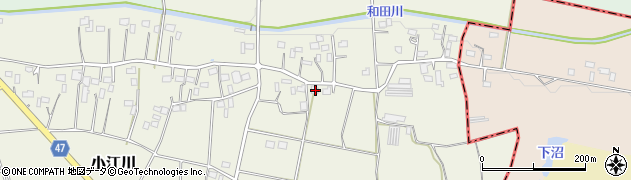 埼玉県熊谷市小江川636周辺の地図