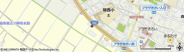 埼玉県　警察署加須警察署騎西交番周辺の地図