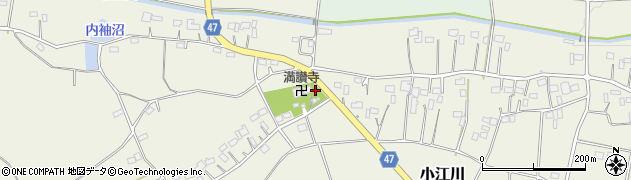 埼玉県熊谷市小江川834-1周辺の地図