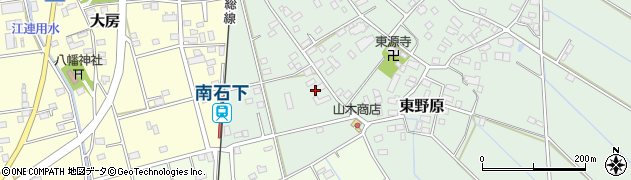 茨城県常総市東野原24周辺の地図