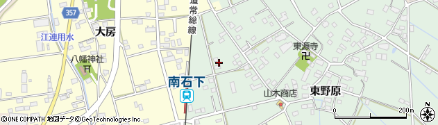 茨城県常総市東野原810周辺の地図