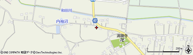 埼玉県熊谷市小江川814周辺の地図