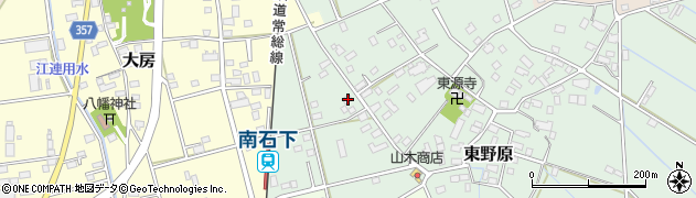 茨城県常総市東野原9周辺の地図