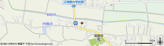 埼玉県熊谷市小江川791周辺の地図