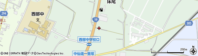 長野県塩尻市宗賀1156周辺の地図