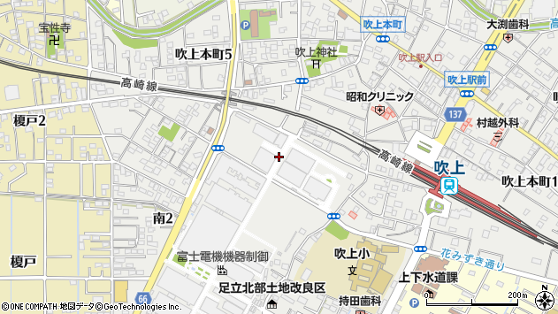 〒369-0122 埼玉県鴻巣市南の地図