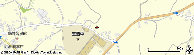 茨城県警察本部　行方警察署玉造駐在所周辺の地図