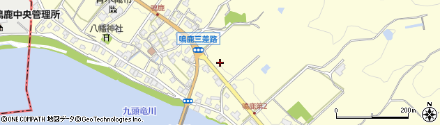 福井県吉田郡永平寺町鳴鹿山鹿周辺の地図