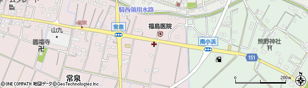 埼玉県加須市常泉667周辺の地図