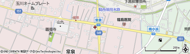 埼玉県加須市常泉653周辺の地図
