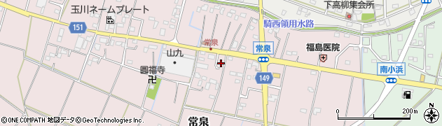 埼玉県加須市常泉513周辺の地図