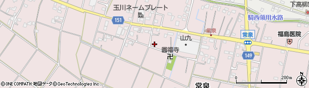 埼玉県加須市常泉241周辺の地図