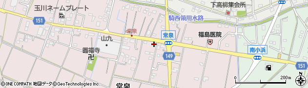 埼玉県加須市常泉616周辺の地図