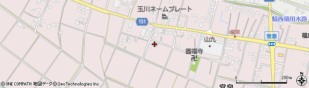 埼玉県加須市常泉342周辺の地図