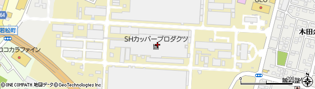 日立電線株式会社土浦工場　技術部周辺の地図