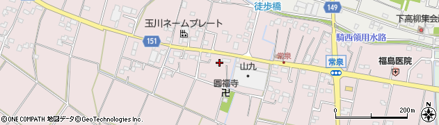 埼玉県加須市常泉243周辺の地図