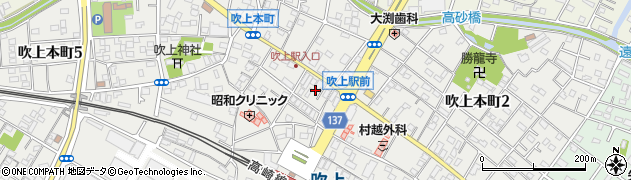 埼玉県鴻巣市吹上本町周辺の地図