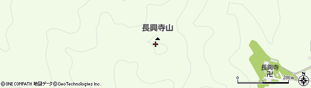 長興寺山周辺の地図