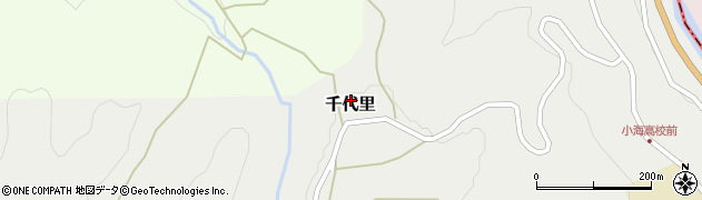 長野県小海町（南佐久郡）千代里周辺の地図